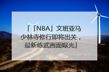 「NBA」文班亚马少林寺修行即将出关，最新练武画面曝光