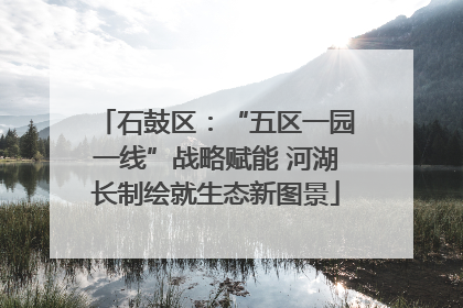 石鼓区：“五区一园一线”战略赋能 河湖长制绘就生态新图景