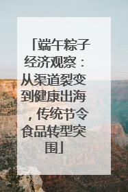 端午粽子经济观察：从渠道裂变到健康出海，传统节令食品转型突围