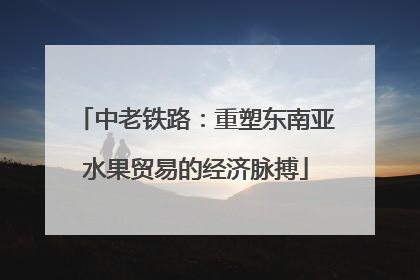 中老铁路：重塑东南亚水果贸易的经济脉搏