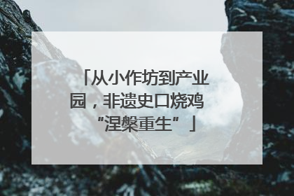 从小作坊到产业园，非遗史口烧鸡“涅槃重生”