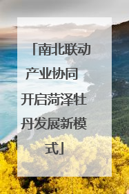 南北联动产业协同 开启菏泽牡丹发展新模式