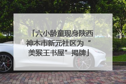 六小龄童现身陕西神木市新元社区为“美猴王书屋”揭牌