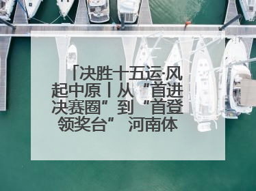 决胜十五运·风起中原丨从“首进决赛圈”到“首登领奖台” 河南体操“突破”何来