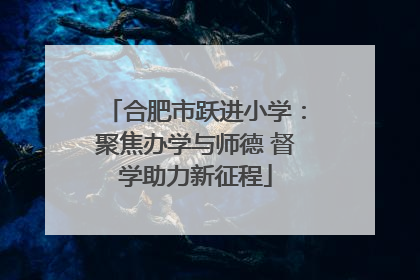 合肥市跃进小学：聚焦办学与师德 督学助力新征程