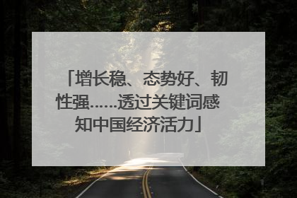 增长稳、态势好、韧性强……透过关键词感知中国经济活力