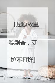 屈原故里粽飘香，守护不打烊