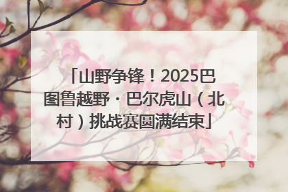山野争锋！2025巴图鲁越野・巴尔虎山（北村）挑战赛圆满结束