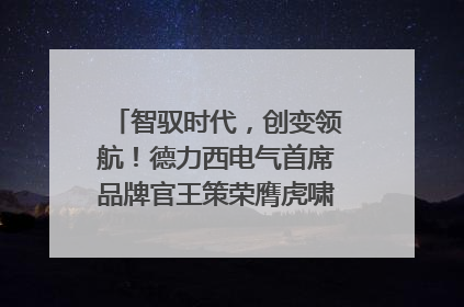 智驭时代，创变领航！德力西电气首席品牌官王策荣膺虎啸奖年度品牌人物