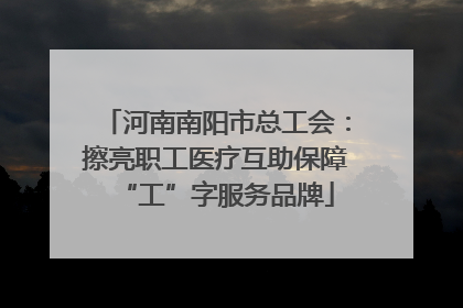 河南南阳市总工会：擦亮职工医疗互助保障“工”字服务品牌