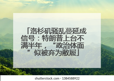 洛杉矶骚乱蔓延成信号：特朗普上台不满半年，“政治体面”似被弃为敝履
