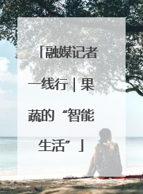 融媒记者一线行｜果蔬的“智能生活”