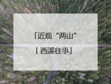 近观“两山”丨西溪往事