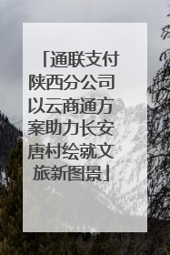 通联支付陕西分公司以云商通方案助力长安唐村绘就文旅新图景