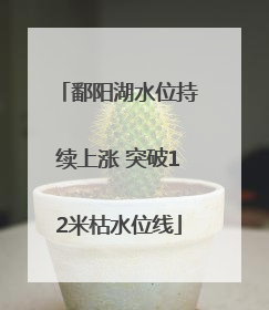 鄱阳湖水位持续上涨 突破12米枯水位线