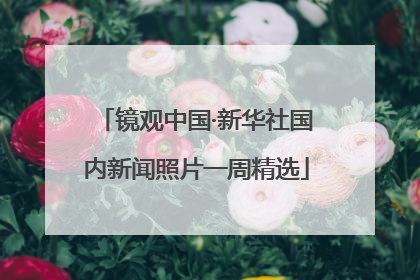 镜观中国·新华社国内新闻照片一周精选