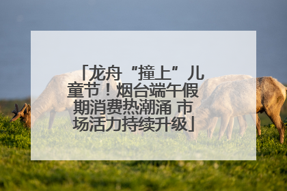 龙舟“撞上”儿童节！烟台端午假期消费热潮涌 市场活力持续升级