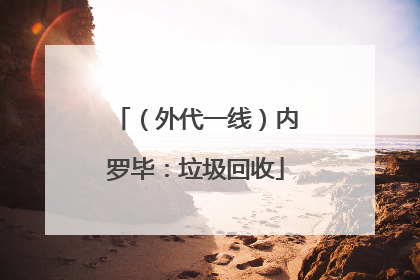 （外代一线）内罗毕：垃圾回收