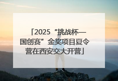 2025“挑战杯—国创赛”金奖项目夏令营在西安交大开营
